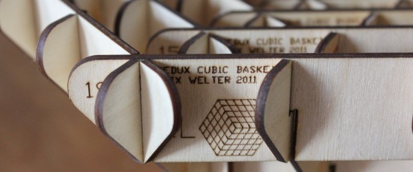 Alix Welter: Redux Cubic Baskets